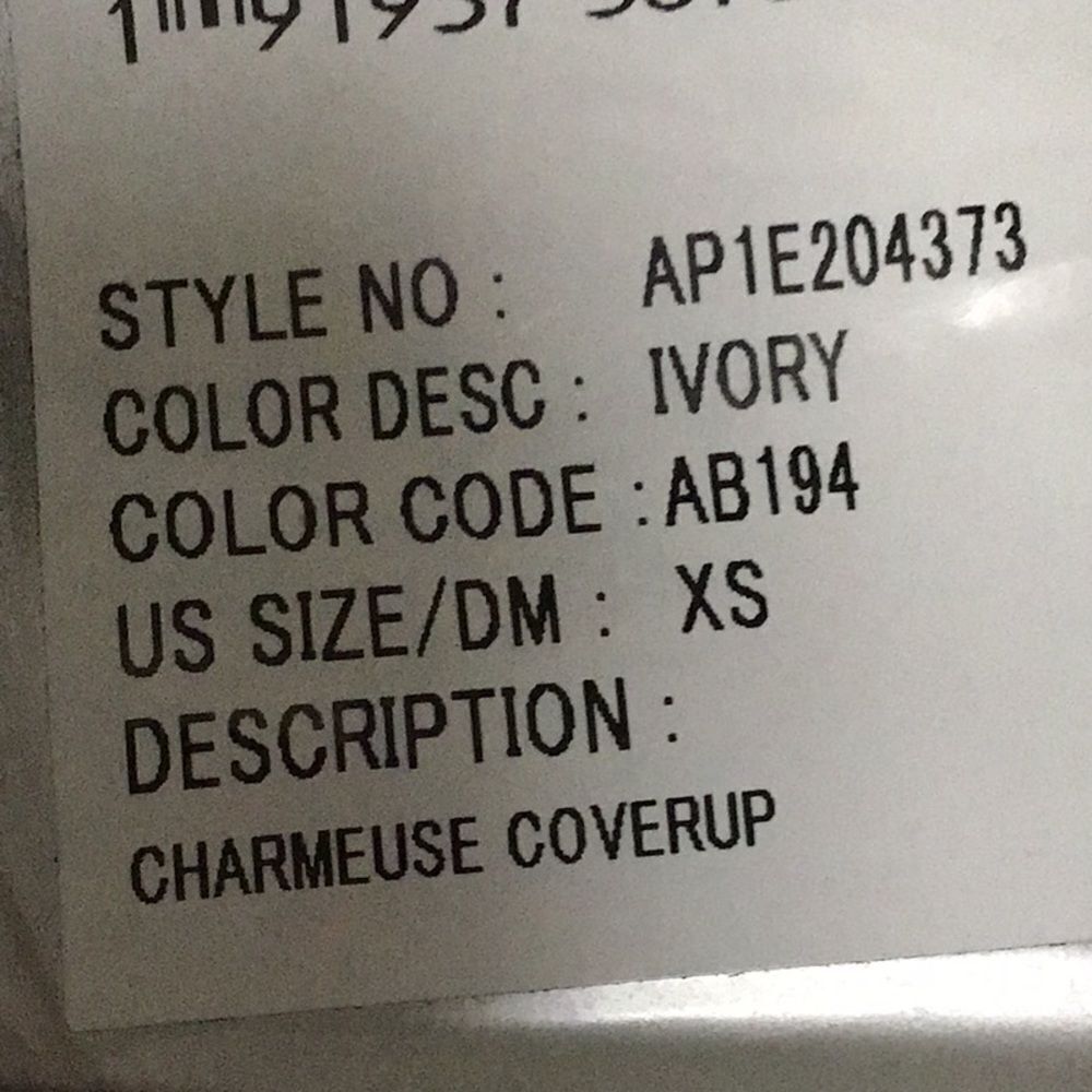👉 Adrianna Papell Coverup Charmeuse Size XS ⭐️⭐️⭐️⭐️⭐️ - Picture 8 of 12